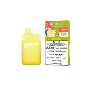 Geek bar b5000 golden kiwi lemon disposable vape 20mg