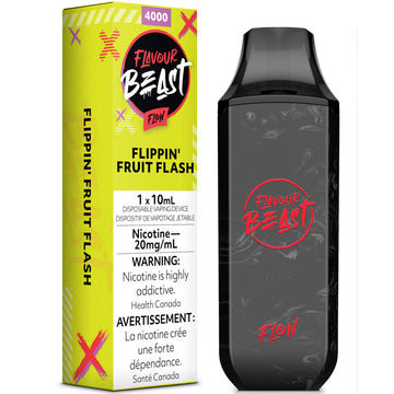 Saveur bête flow 5000 Flippin' fruit flash 20mg/ml jetable (Provincial)