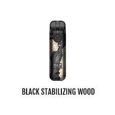 Smok Novo 4 Black Stabilizing Wood Device Kit