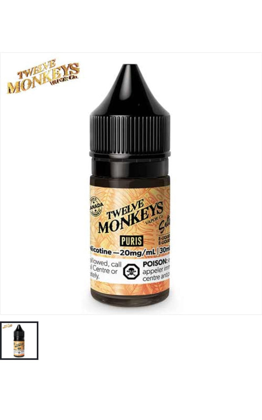 Twelve Monkeys e liquid (Puris) 20mg/30ml