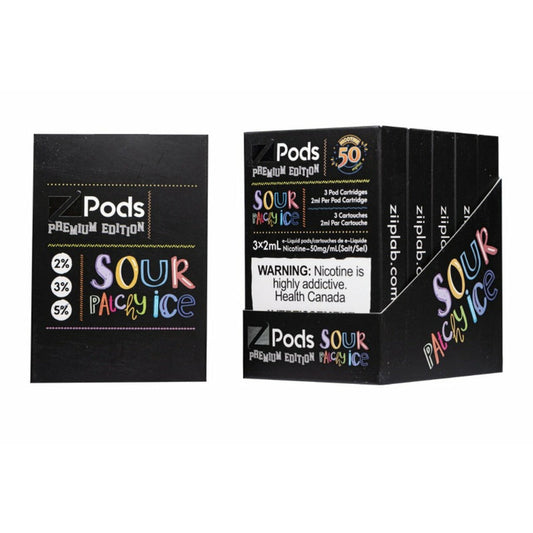 Z pods sour patchy ice