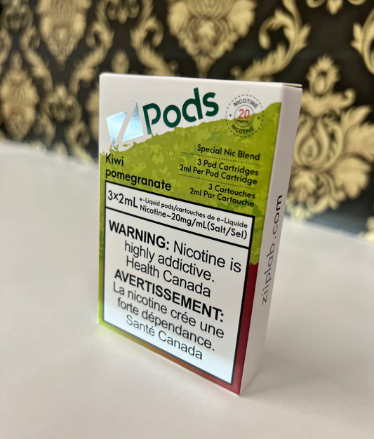 Z pods kiwi pomegranate