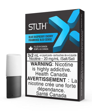 Stlth X Blue Raspberry Cherry 20mg pods