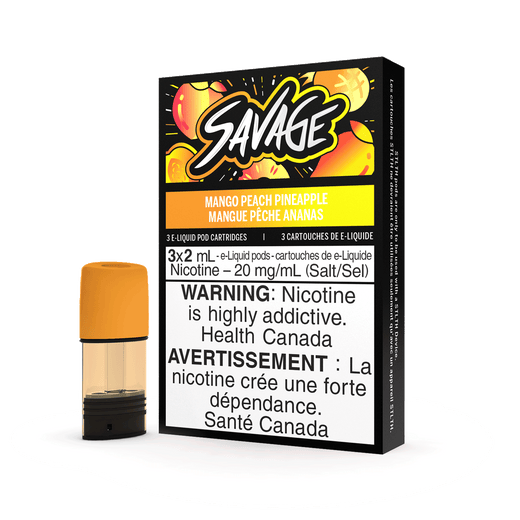 Stlth savage mango peach pineapple 20mg pods