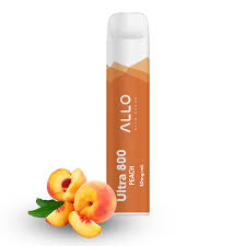 Allo 800 peach 20mg/ml disposable