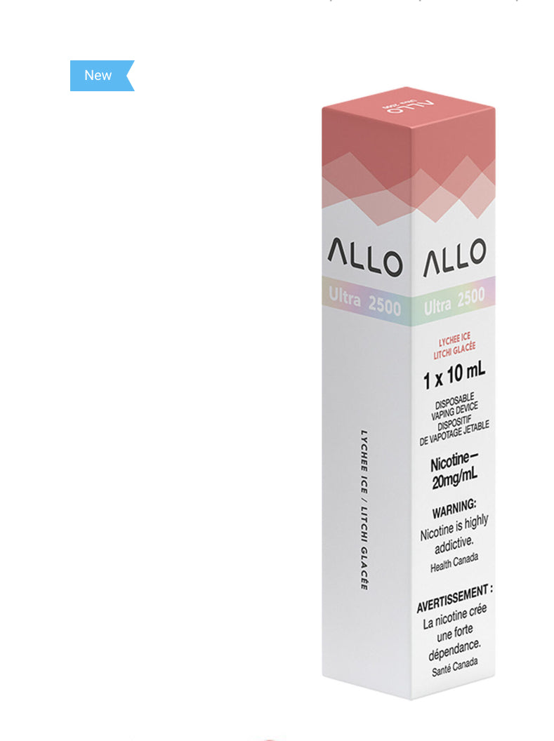 Allo 2500 lychee ice 20mg/ml disposable