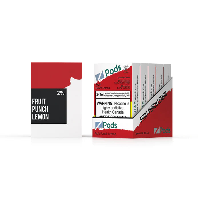 Z pods Fruit Punch Lemon (Provincial)
