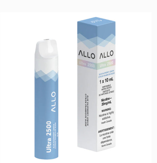 Allo 2500 blue raspberry lemon 20mg/ml disposable